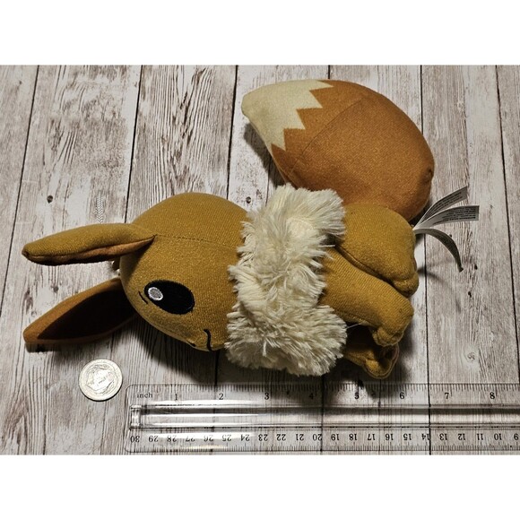 Pokemon Eevee Plush 6" Toy Factory Collectible Hanging Small Stuffed Animal Toy - Picture 4 of 6